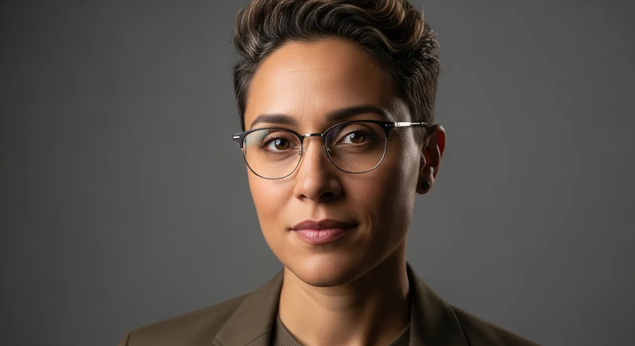 Professional headshot of a non-binary creative director